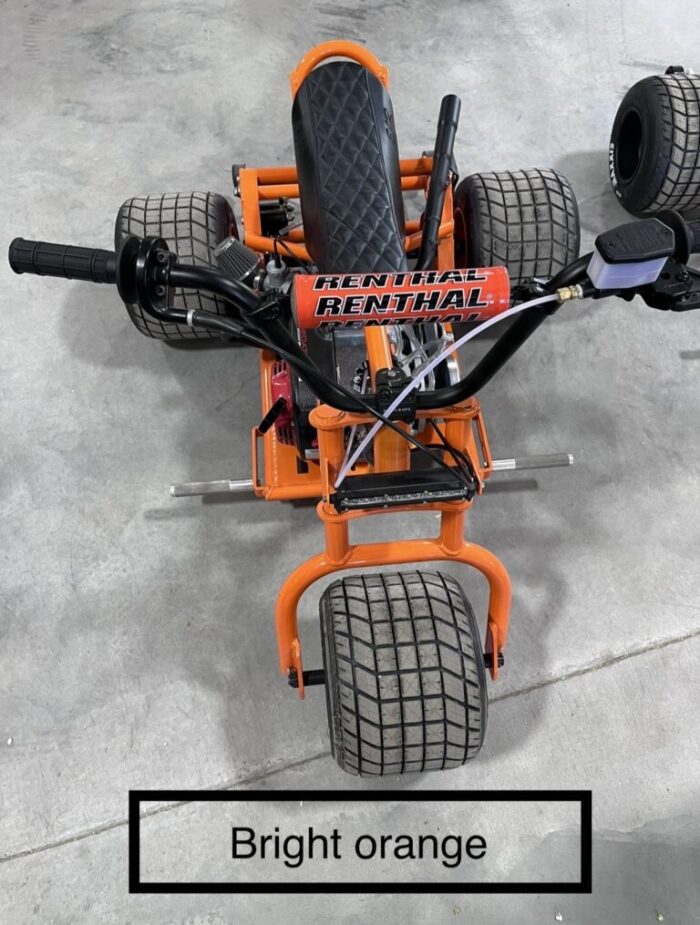 Bright orange mini trike - MINI SFD TRIKES