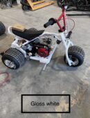 Gloss white mini trike - MINI SFD TRIKES