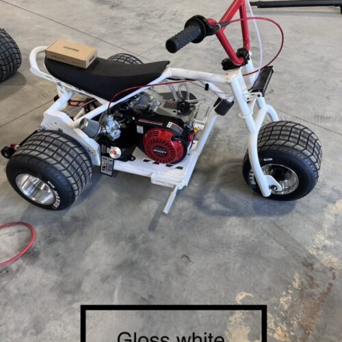 Gloss white mini trike - MINI SFD TRIKES